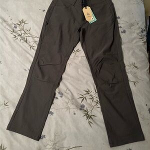 Women’s prAna Halle Straight Pant II Pants Coal color